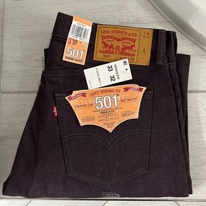 Levi’s White Oak 501 STF Jeans, Cone Mills. 33x32.